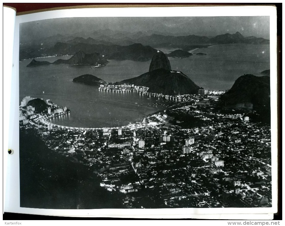 10 Piece Real Photo (230 Mm X 170 Mm) Rio De Janeiro, Fotolabor S. Paulo, Brazil. Lembrancas - Rio De Janeiro