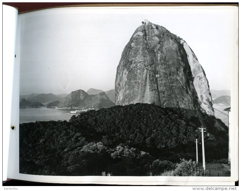 10 piece real photo (230 mm x 170 mm) Rio de Janeiro, Fotolabor S. Paulo, Brazil. Lembrancas