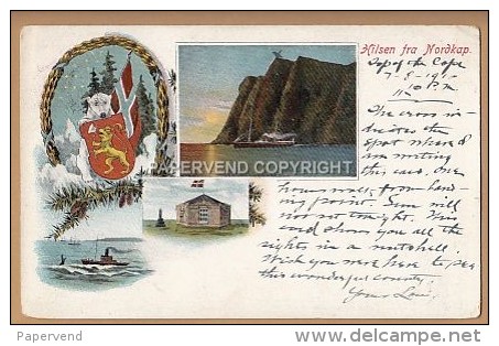 Norway  Hilsen Fra Nordkap  Post Used Ny93 - Norvegia