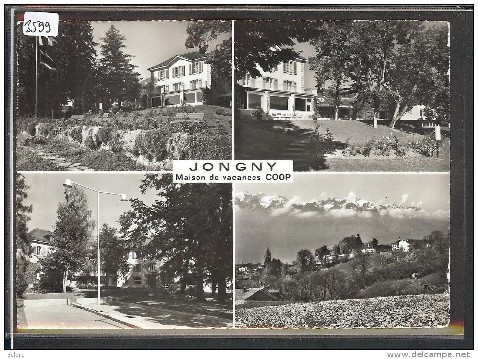 FORMAT 10x15 - DISTRICT DE VEVEY /// JONGNY - MAISON DE VACANCES COOP - TB - Jongny