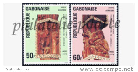 -Gabon  PA 188/89** - Gabun (1960-...)