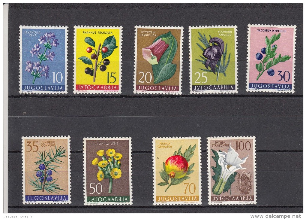 Yugoslavia Nº 783 Al 791 - Unused Stamps