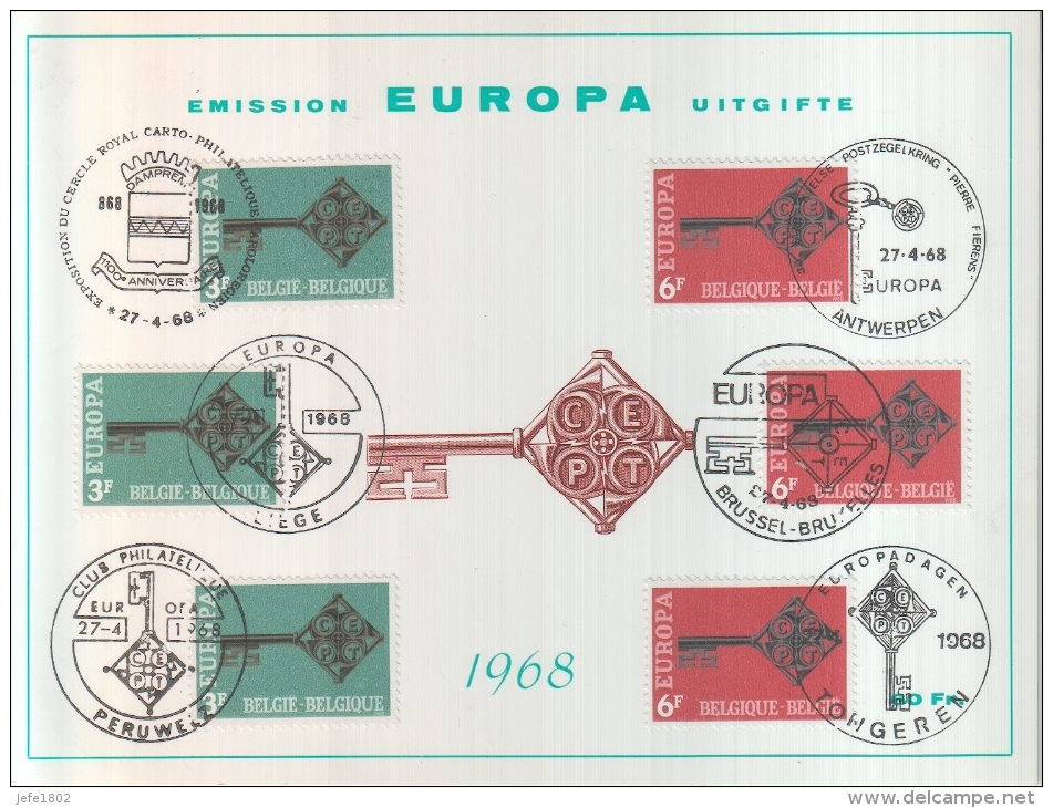 Europa 1968 - EU-Organe