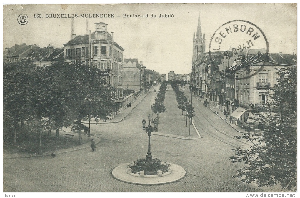 Molenbeek - Boulevard Du Jubilé - 1934 ( Voir Verso ) - Molenbeek-St-Jean - St-Jans-Molenbeek