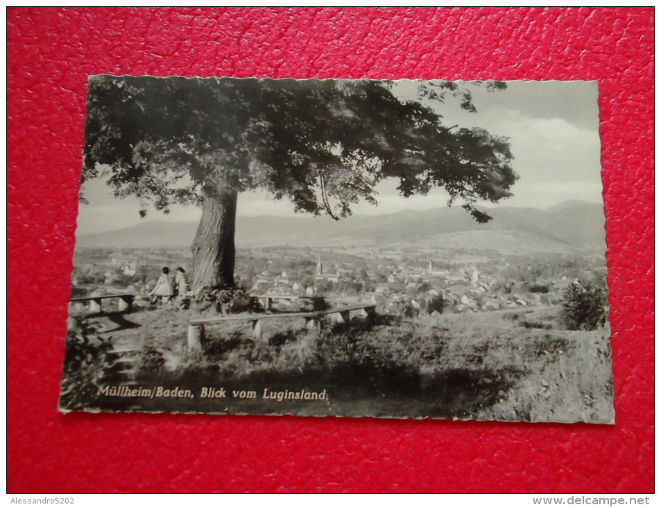 Baden Wuerttemberg Mullheim Blick Vom Luginsland - Muellheim