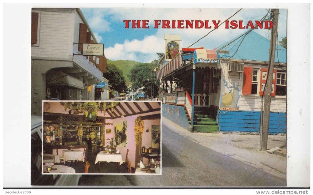 BF26761 San Martin Caribbean Resaturant  France Front/back Image - Sint-Marteen