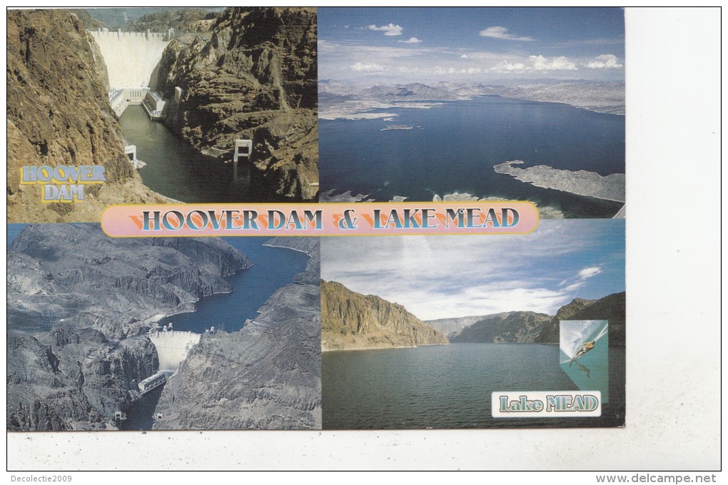 BF26788 Hoover Dam Lake Mead  Nevada USA Front/back Image - Autres & Non Classés