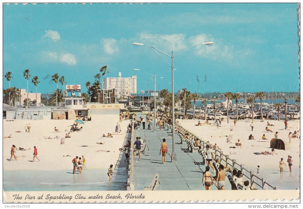 BF26846 Clearwater Beach The Popular Pier At Beautifull  USA Front/back Image - Clearwater