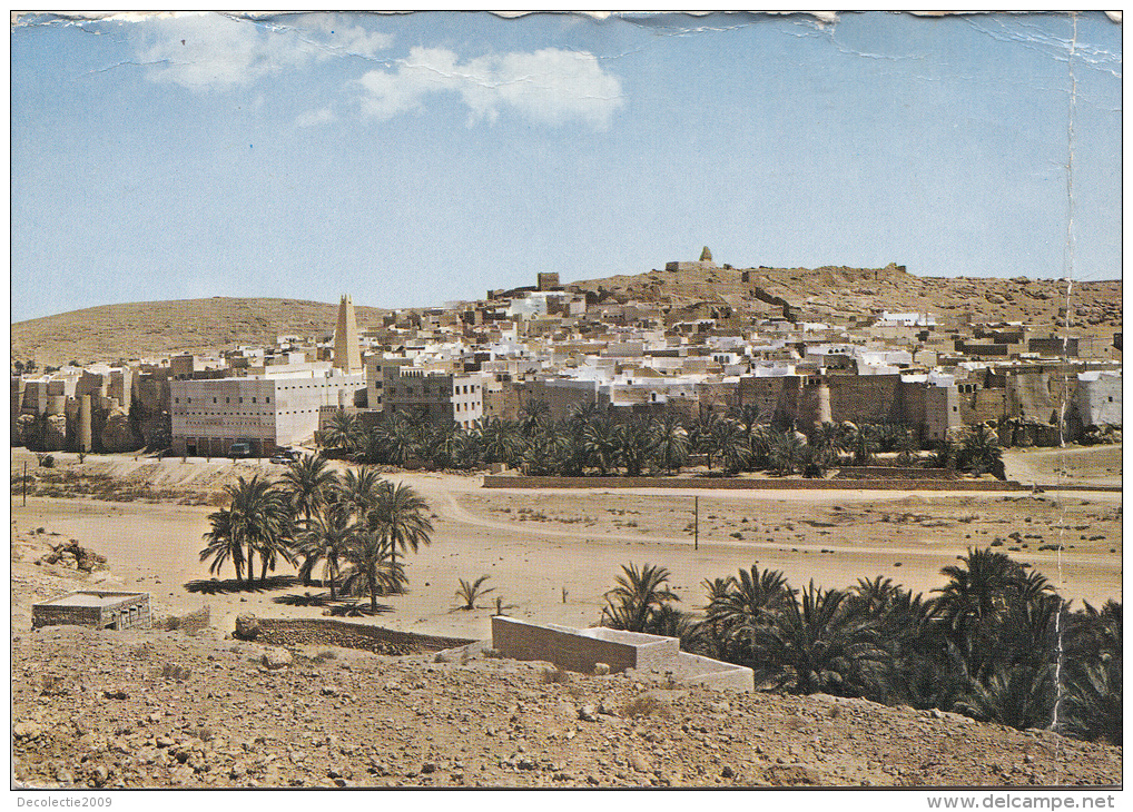 BF27093 Ghardaia Vue Generale De Bou Nours  Algeria  Front/back Image - Ghardaia