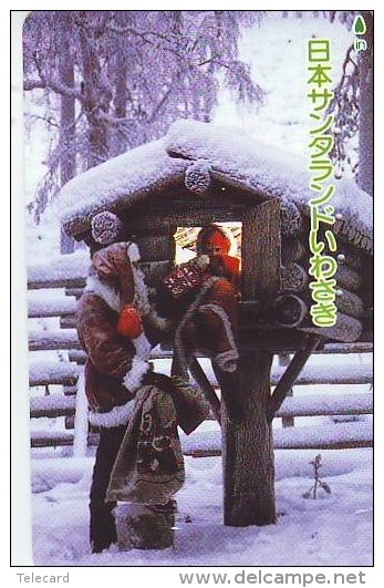 Télécarte  JAPON * NOËL  * MERRY CHRISTMAS * Phonecard JAPAN (1819) TELEFONKARTE  WEIHNACHTEN * KERST NAVIDAD * - Kerstmis