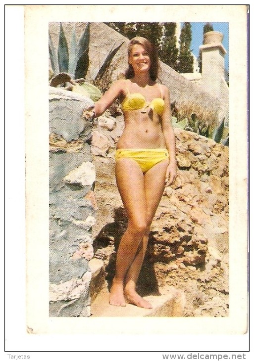 CALENDARIO DEL AÑO 1972 DE UNA CHICA SEXI (NUDE) (CALENDRIER-CALENDAR) - Kleinformat : 1971-80