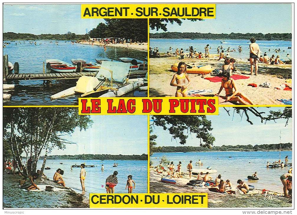 CPM 18 - Argent Sur Sauldre - Cerdon Du Loiret - Le Lac De Puits - Argent-sur-Sauldre