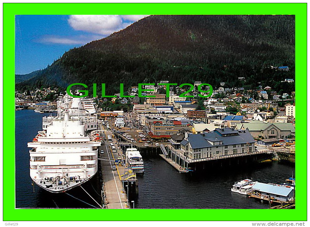 KETCHIKAN, ALASKA - AERIAL OF THIS SEAPORT CITY  - PHOTO, JOE LUMAN - ARTIC CIRCLE ENTERPRISES - - Other & Unclassified