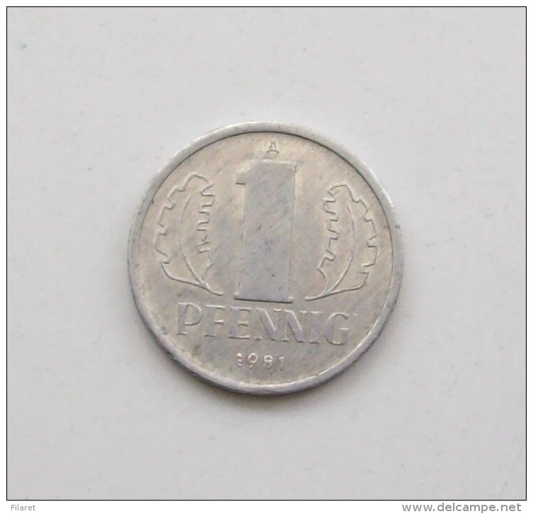 GERMANY DEMOCRATIC REPUBLIC-1 PFENNING - 1 Pfennig