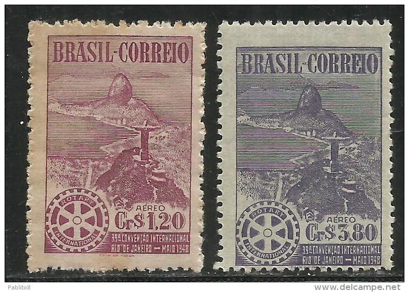 BRAZIL - BRASIL - BRASILE - BRÉSIL 1948 ROTARY INTERNATIONAL CONVENTION MNH - Neufs