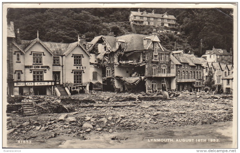 LYNMOUTH  AUGUST 1952  ///// REF SEPT 14  N° 4018 - Lynmouth & Lynton