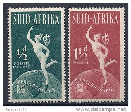 140015411  SUDAFRICA   YVERT  Nº  175/6  **/MNH - Unused Stamps