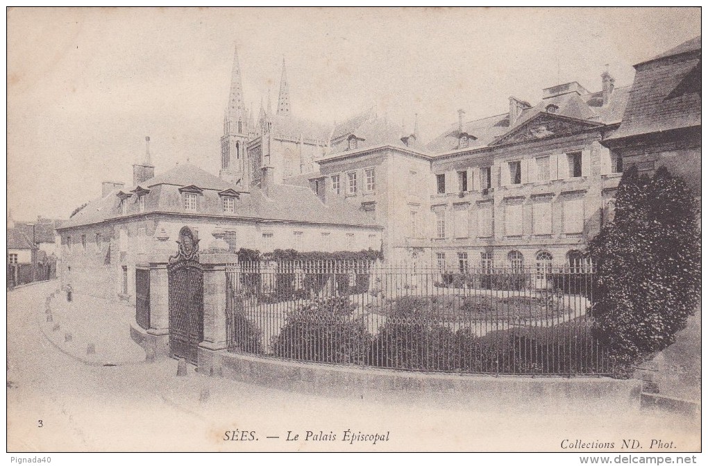 Cp , 61 , SÉES , Le Palais Épiscopal - Sees