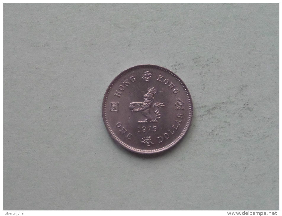 1 $ Dollar 1979 / KM 43 ( Uncleaned - Details Zie Foto´s ) ! - Hongkong