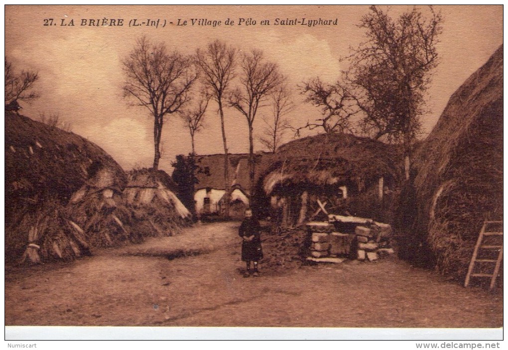 St-Lyphard.. Animée.. Le Village De Pélo.. La Brière - Saint-Lyphard