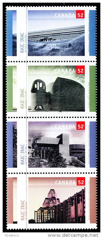 Canada (Scott No.2218a - Institut Royal D'Architecture / Royal Architectural Institute) [**] Bande / Strip - Neufs