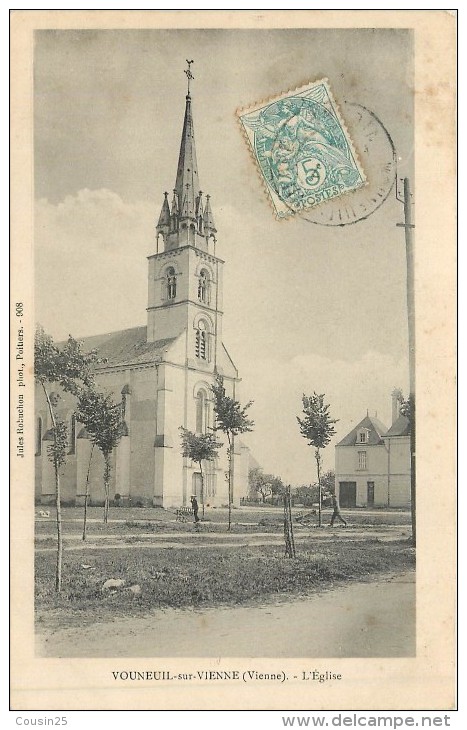 86 VOUNEUIL SUR VIENNE - L'Eglise - Vouneuil Sur Vienne