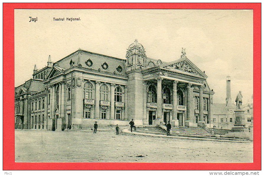 CPA: Roumanie - Jasi - Teatrul National - Roumanie