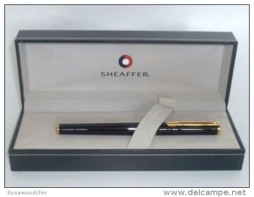 Sheaffer Agio Black Laque Featuring Gold Tone Trim Fountain Pen** (#3) - Penne