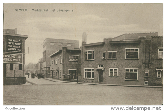 PAYS-BAS  ALMELO  / Marktstraat Met Gevangenis / - Almelo