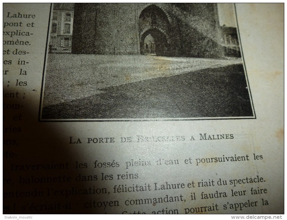 1916 LPDF: Frise;Avion de guerre;Prisonniers allemands;Les CHIENS de GUERRE;Belgique et les belges ERZINDJAN;Malines etc