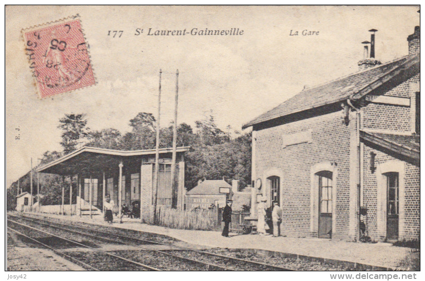 76  SAINT LAURENT GAINNEVILLE  LA GARE - Offranville