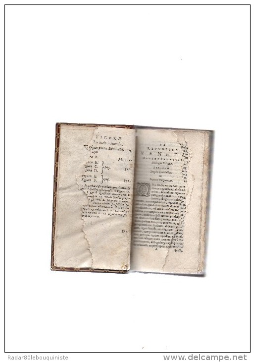 Donati Jannotii Florentini.Dialogi De Republica Venetorum.(4)/506/(18,ind Ex) Elzeviriana.reliure Signée:SIMIER.7 X 12,7 - Tot De 18de Eeuw