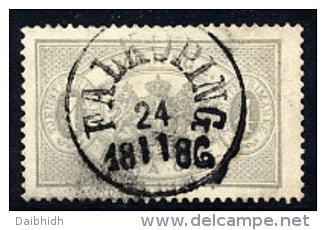 SWEDEN 1882 Official 4 öre Grey Perforated 13   Used.  SG O29a, Michel 2Ba - Dienstzegels