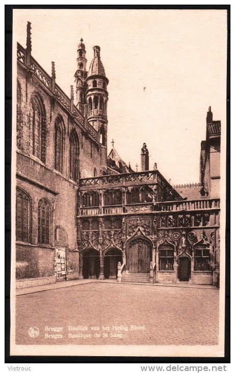 BRUGES - BRUGGE - Basilique Du Saint-Sang - Basiliek Van Het Heilig Bloed- Non Circulé- Not Circulated - Nicht Gelaufen. - Brugge