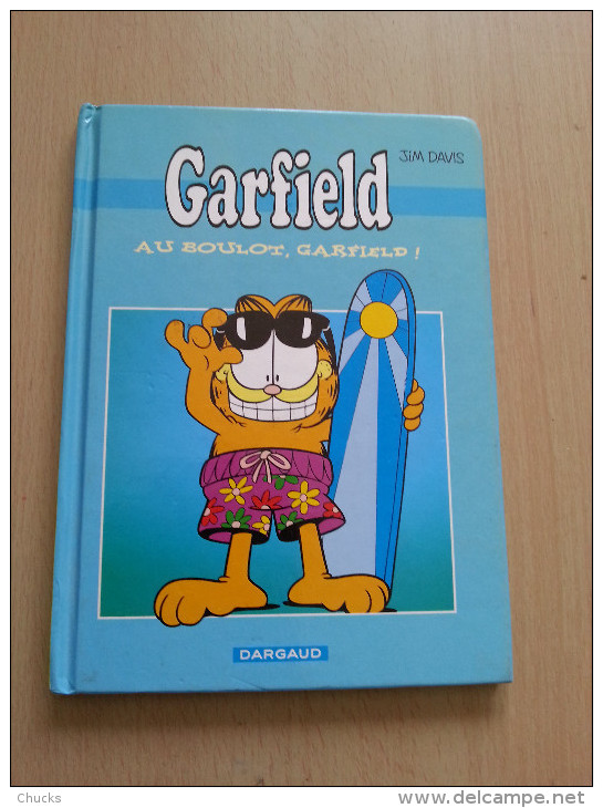 Garfield Jim Davis Au Boulot, Garfield édition Publicitaire Total Petit Format - Garfield