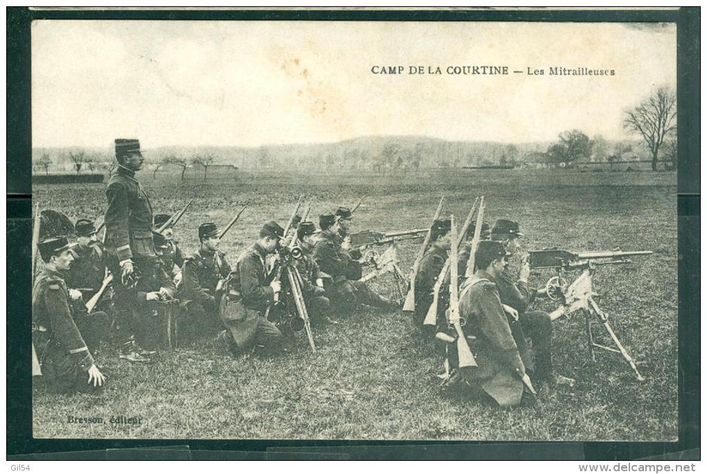 Camp De La Courtine  - Les Mitrailleuses- Eai154 - Kazerne