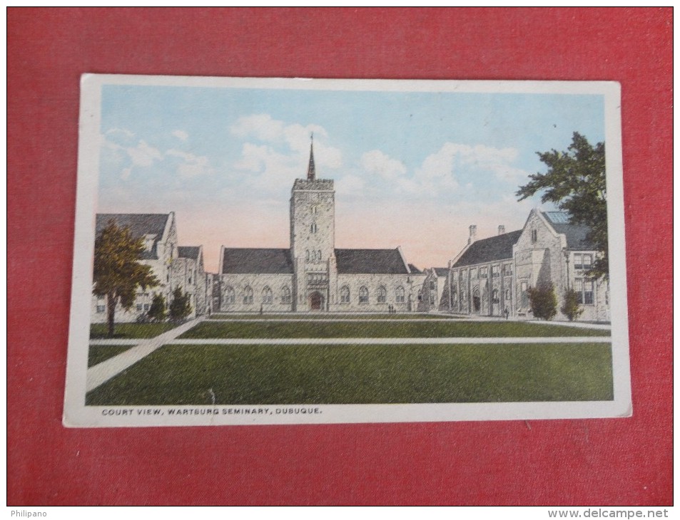 Iowa>  Dubuque  Court View  Wartburg Seminary    Reference 1519 - Dubuque