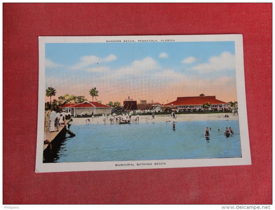 Florida> Pensacola Sanders Beach  Municipal Bathing Beach     Reference 1519 - Pensacola
