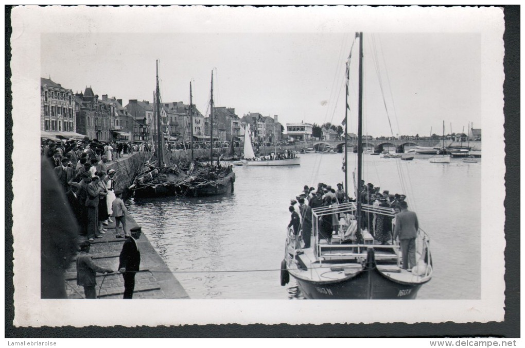 44 - PHOTO 14 X 8 Cm - LE PORT DU POULIGUEN - PHOTO PEURO - Barcos