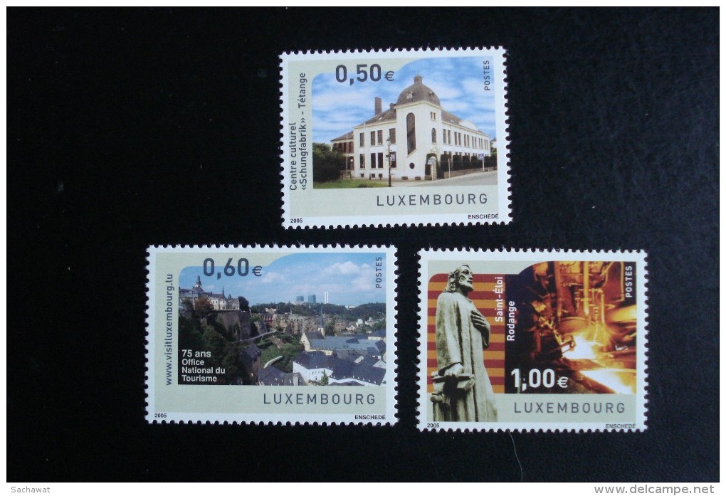 Luxembourg - Série Touristique - Année 2005 - Y.T. 1616/1618 - Neufs (**) Mint (MNH) - Neufs
