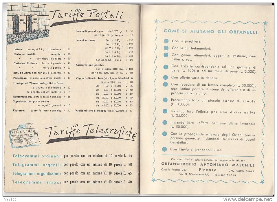 CALENDAR, AGENDA FOR 1957, ANGELS, 18 PAGES, ITALY - Autres & Non Classés