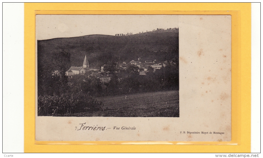 LA FERRIERES SUR SICHON (03) /  Vue Générale - Autres & Non Classés