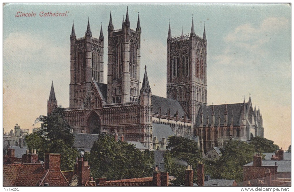 Lincoln, Cathedral Angleterre - Lincoln