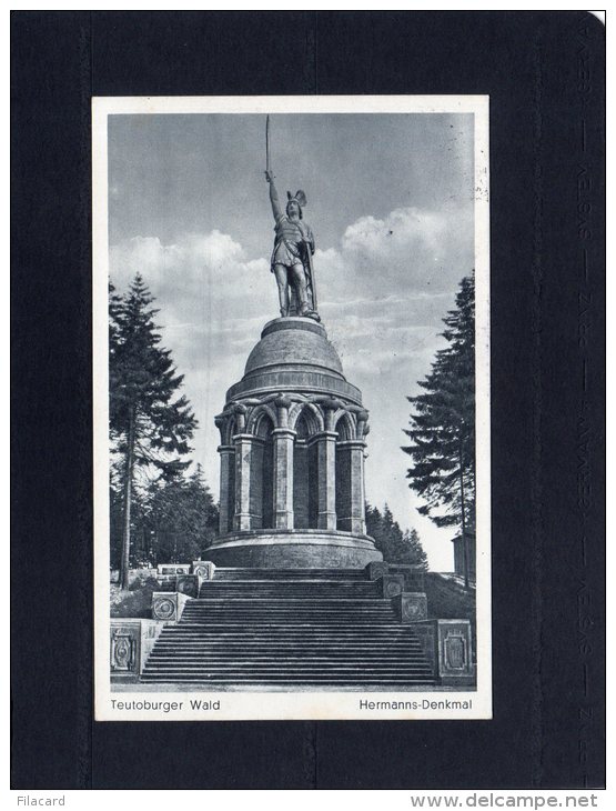 49168   Germania,  Teotoburger  Wald,  Hermanns-Denkmal,  VG  1942 - Detmold