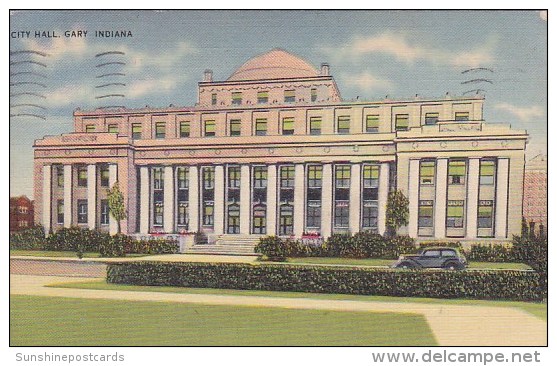 City Hall Gary Indiana 1943 - Gary