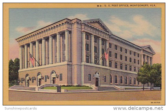 U S Post Office Montgomery Alabama - Montgomery