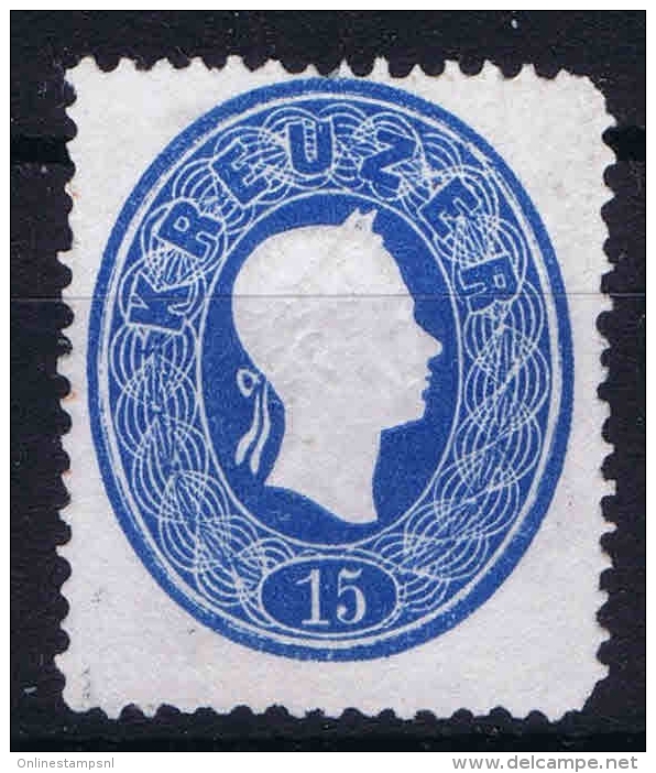 Österreich 1860 Mi Nr 22  Not Used  (*) - Nuovi