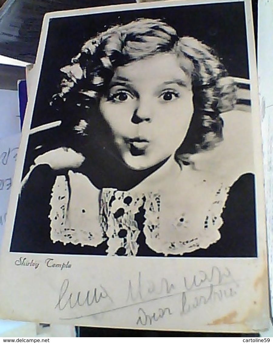 ATTORI ATTRICI SHIRLEY TEMPLE BAMBINA  VB1941 GQ170 - Acteurs