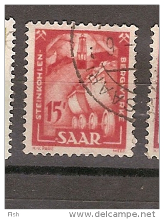 Saar (63) - Used Stamps