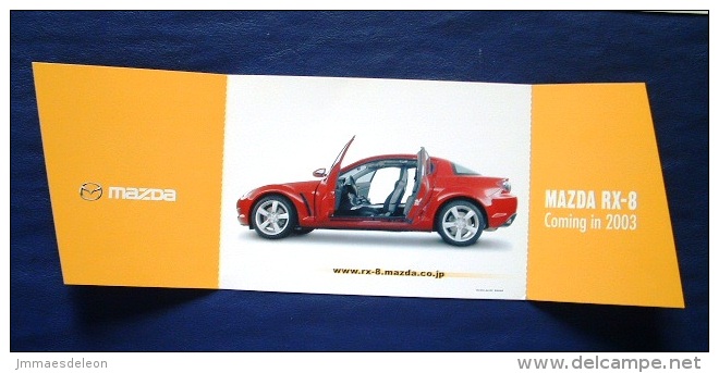 5 Postcards On Cars - Mazda Ford BMW Toyota - Australia Beach Island Italy Chart FranceJapan - Toerisme